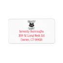 Search for cat love return address labels Cute