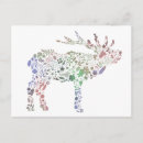 Search for deer postcards Floral