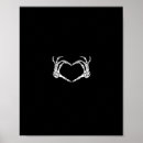 Search for gothic heart posters Skull