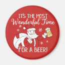 Search for beer magnets Santa