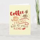 Search for coffee cards Typography