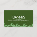 Search for grass business cards Landscaping