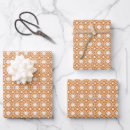 Search for geometric wrapping paper Orange