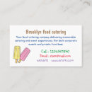 Search for lolly business cards Popsicle