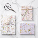 Search for meadow wrapping paper Watercolor boho wild flowers