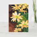 Search for yellow daisy birthday cards Watercolor