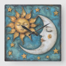Search for sun moon and stars clocks Fantasy