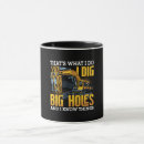 Search for excavator mugs Funny