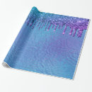 Search for blue and purple wrapping paper Iridescent