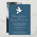 Search for teal and grey wedding invitations Silver