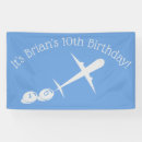 Search for airplane birthday party decor Blue