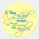 Search for wings of eagles stickers Bible