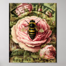Search for vintage bee posters Queen