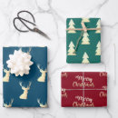 Search for red green gold wrapping paper Xmas