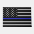 Search for thin blue line doormats Law