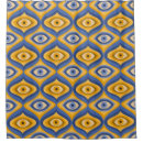 Search for hippie shower curtains Blue