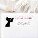 Search for striped return address labels Cat
