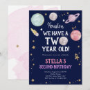 Search for girls outer space birthday invitations Planets