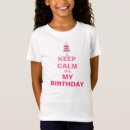 Search for keep calm kids tshirts Girly