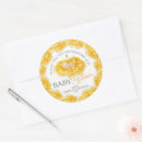 Search for baby shower favors stickers Baby in bloom