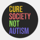 Search for cure autism stickers Acceptance