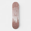 Search for rose gold skateboards Sparkle