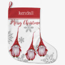 Search for gnome christmas stockings Snowflakes