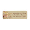Search for burlap flowers return address labels Floral