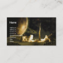 Search for launch business cards Space