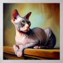 Search for sphynx cat art Portrait