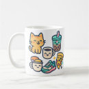 Search for cute pizza mugs Kawaii food