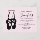Search for pointes invitations Ballerina