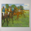 Search for vintage horse racing posters Edgar degas