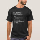 Search for combat engineer tshirts Funny