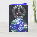 Search for planet earth on christmas cards Peace