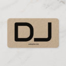 Search for djing business cards Songwriter