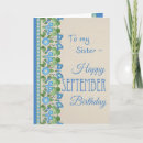 Search for vintage floral birthday cards Blue