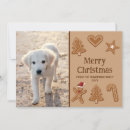 Search for gingerbread photo cards Brown