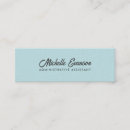 Search for administrative assistant business cards Elegant