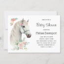 Search for horse baby shower invitations Boho