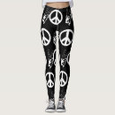 Search for peace sign leggings Black