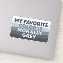 Search for dark colour stickers Grey