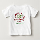 Search for typography baby shirts My first christmas