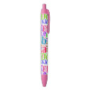 Search for alphabet pens Colourful