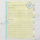 Search for recipe stationery paper Elegant