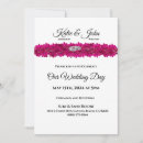 Search for fuchsia and orange wedding invitations Pink