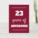 Search for 23 year birthday cards Funny