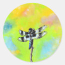 Search for dragonfly stickers Gold