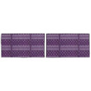 Search for check pillowcases Purple and white