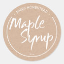 Search for maple syrup product labels Rustic